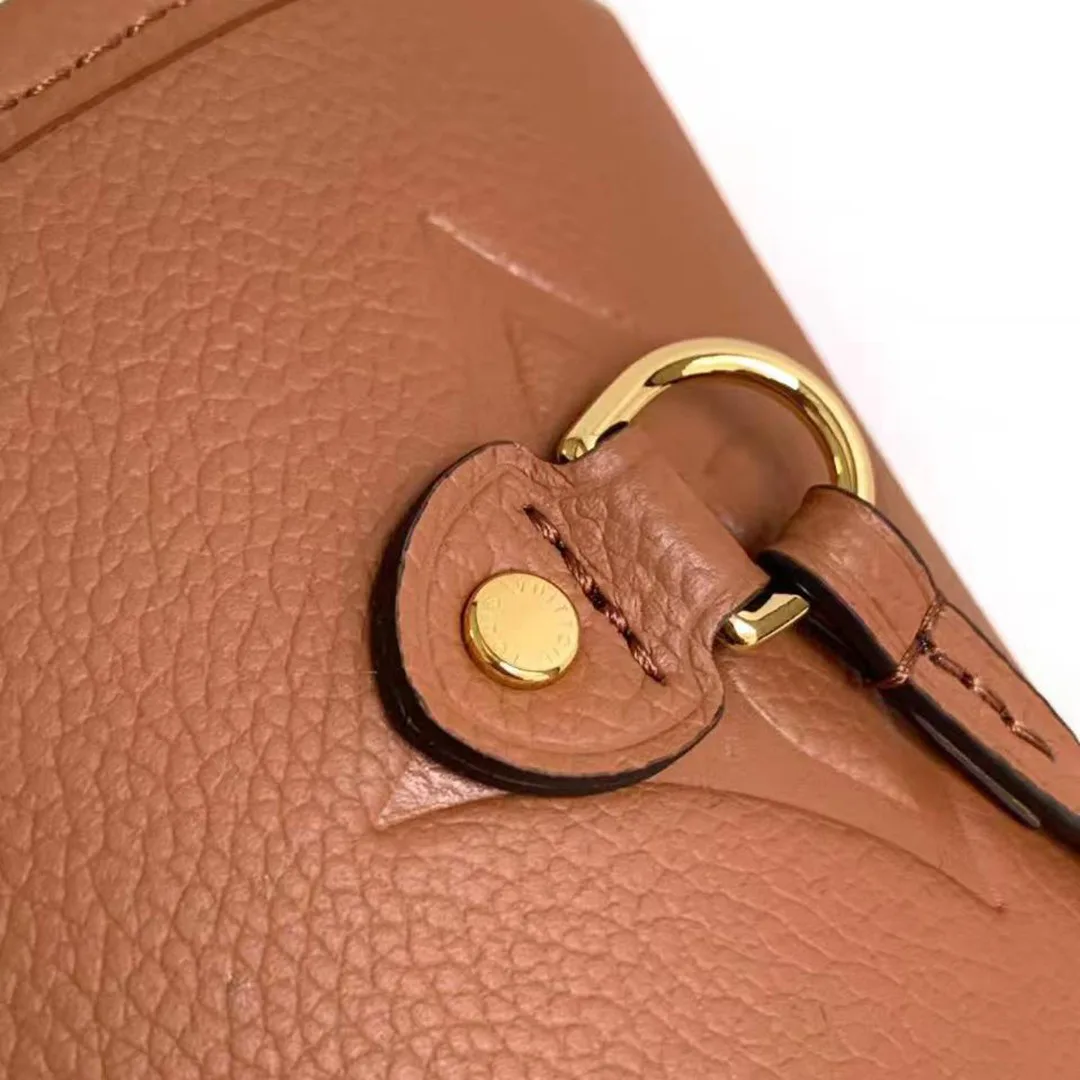M12605 Neverfull MM Tote Handbag Monogram Empreinte Leather