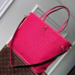 M12707 Neverfull Bandoulière Inside Out MM Tote Handbag Monogram Coated Canvas - M15124 1 M12707 Neverfull Bandoulière Inside Out MM Tote Handbag Monogram Coated Canvas