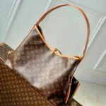 M46197 CarryAll MM Handbag Monogram Coated Canvas - M13014 1 M46197 CarryAll MM Handbag Monogram Coated Canvas