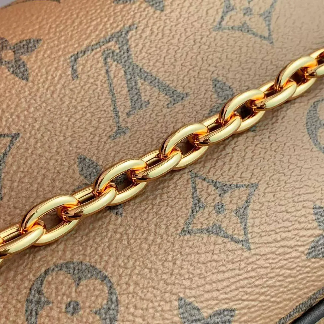 M26587 Wallet On Chain Ivy Handbag Monogram Reverse Coated Canvas