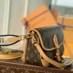 M45985 Diane Handbag Monogram Coated Canvas - M46049 2 M45985 Diane Handbag Monogram Coated Canvas