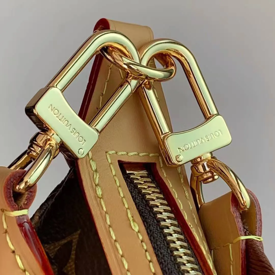 M12939 Looping Handbag Monogram Coated Canvas