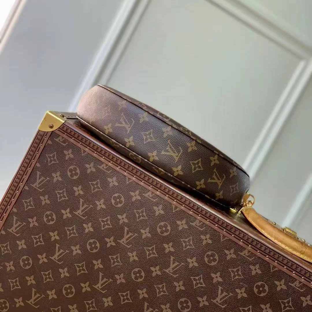 M12939 Looping Handbag Monogram Coated Canvas