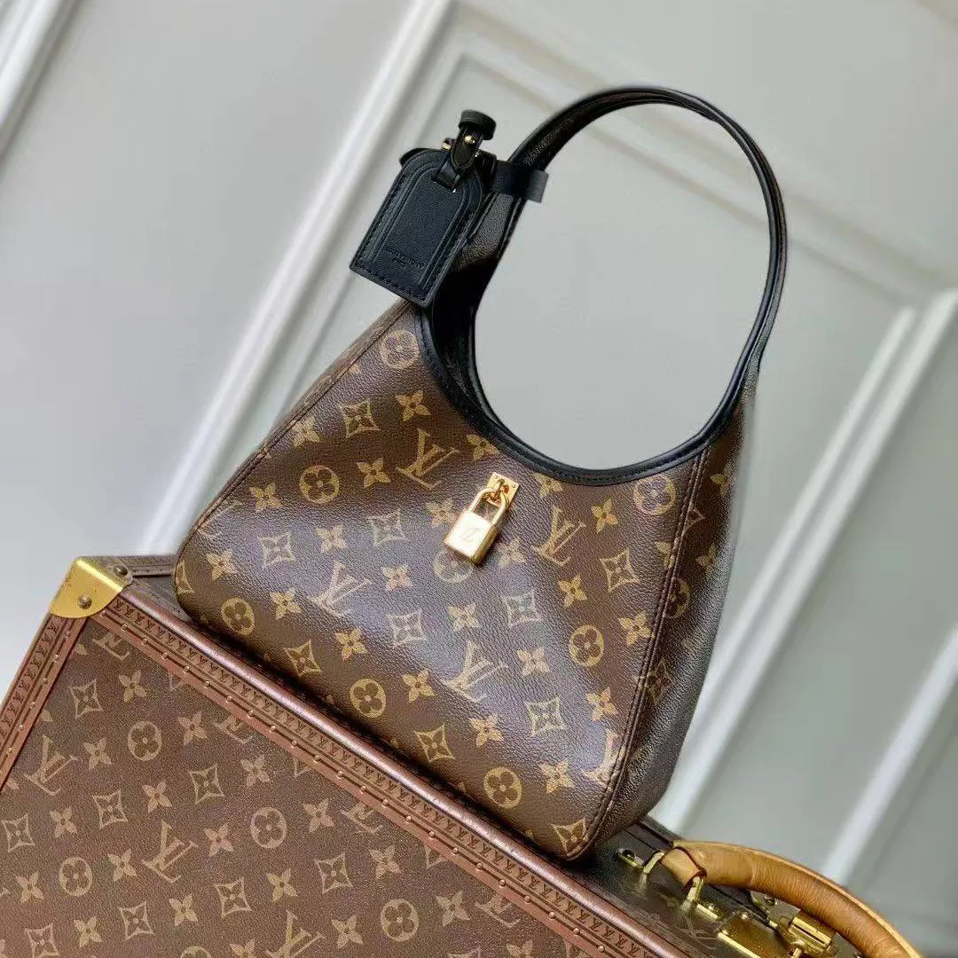 M12940 The Drop PM Handbag Monogram Coated Canvas