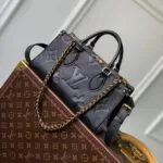 M23640 OnTheGo East West Chain Handbag Monogram Empreinte Leather - M46839 2 M23640 OnTheGo East West Chain Handbag Monogram Empreinte Leather