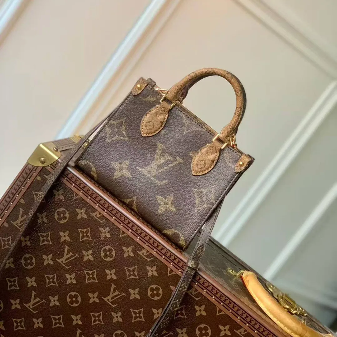 M46839 OnTheGo BB Tote Handbag Monogram Coated Canvas