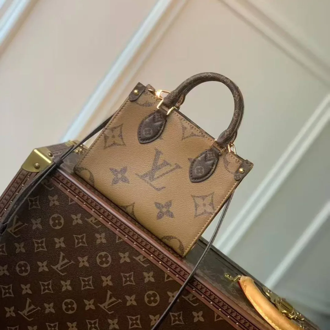 M46839 OnTheGo BB Tote Handbag Monogram Coated Canvas