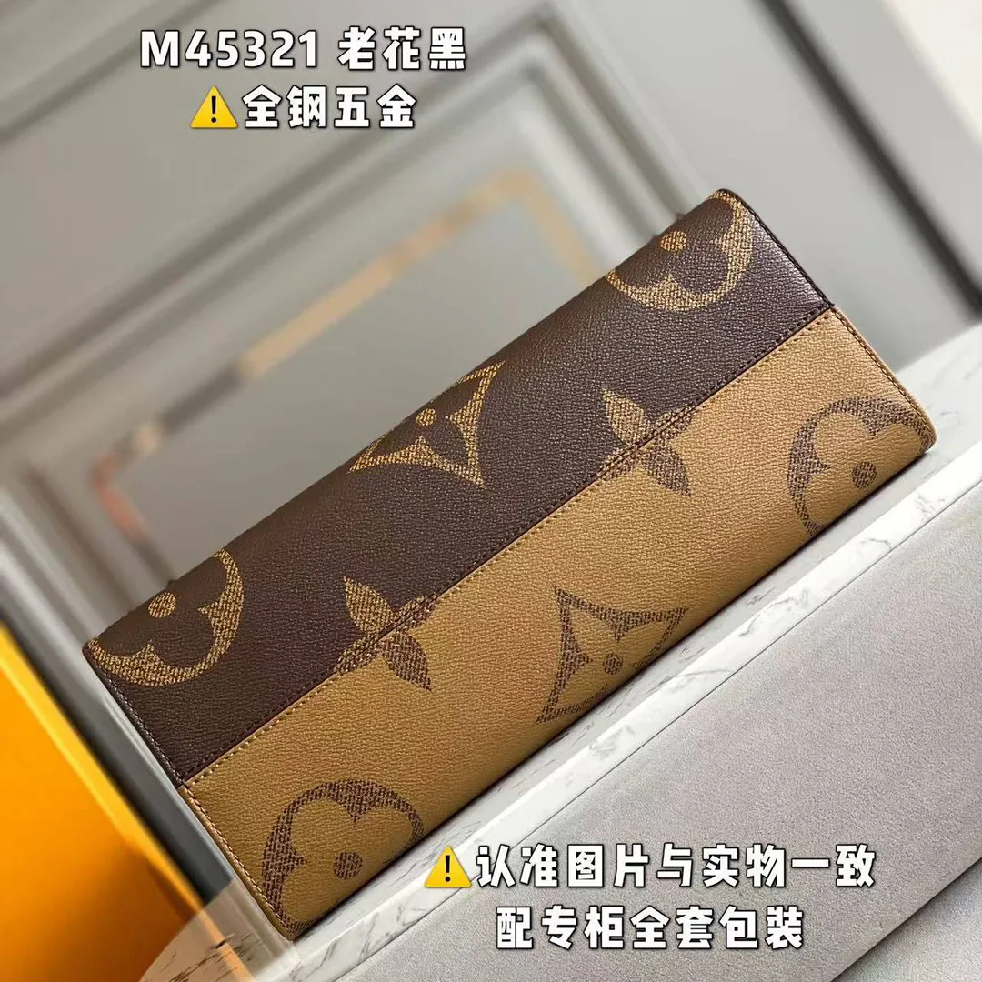M45321 OnTheGo MM Tote Handbag Monogram Coated Canvas