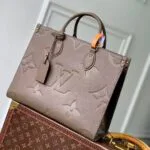 M25523 OnTheGo MM Tote Handbag Monogram Empreinte Leather - M45320 2 M25523 OnTheGo MM Tote Handbag Monogram Empreinte Leather