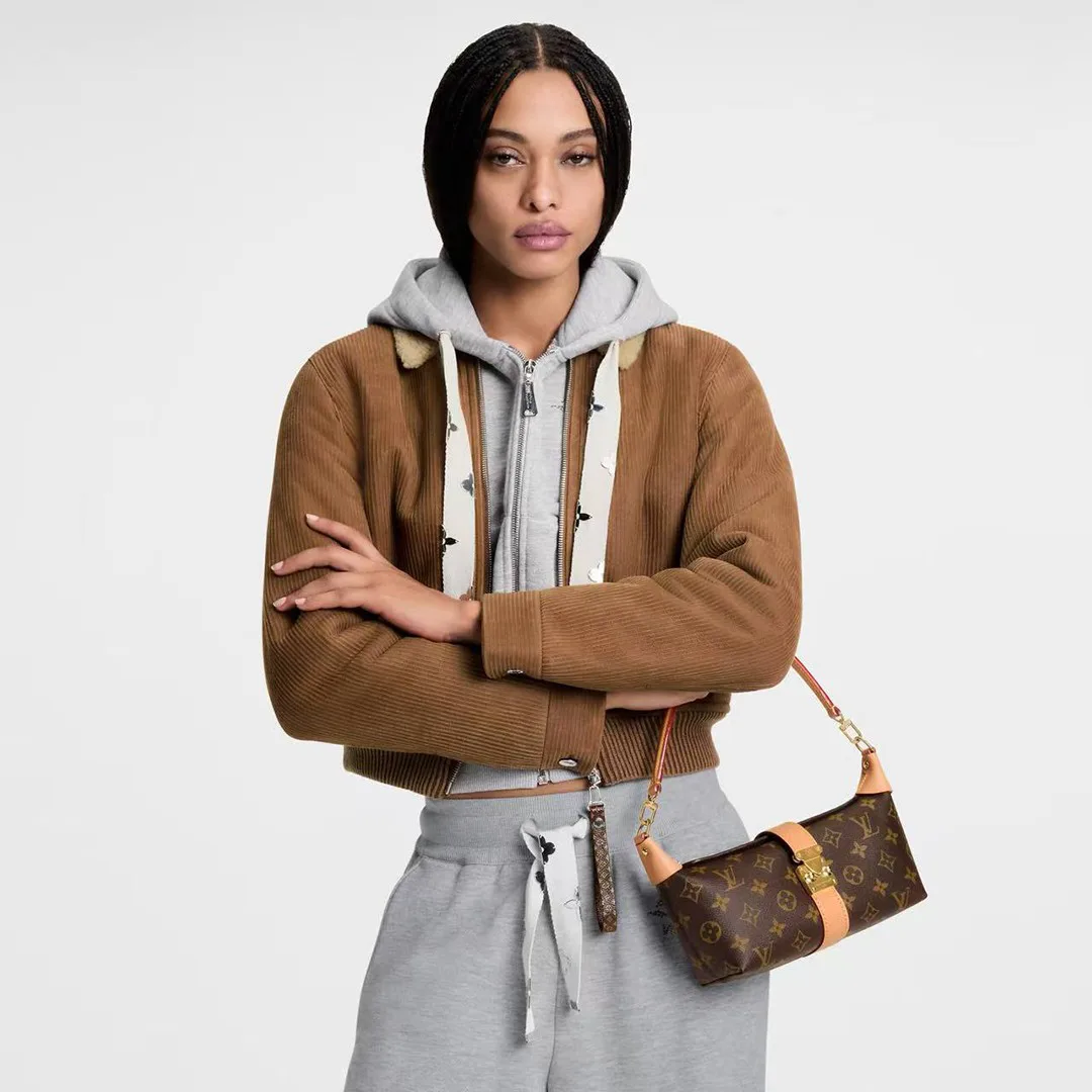 M26191 Pochette Mia Handbag Monogram Coated Canvas