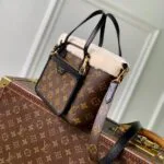 M26315 Neverfull Bandoulière Inside Out BB Handbag Monogram Shearling - M26191 1 M26315 Neverfull Bandoulière Inside Out BB Handbag Monogram Shearling