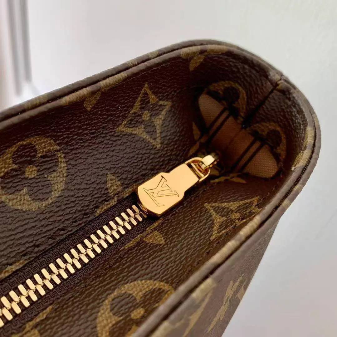 M12095 Piano Handbag Monogram Coated Canvas