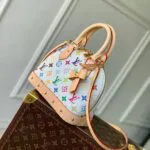 M13078 TM Alma BB Handbag Multicolored Monogram Coated Canvas - M26409 2 M13078 TM Alma BB Handbag Multicolored Monogram Coated Canvas
