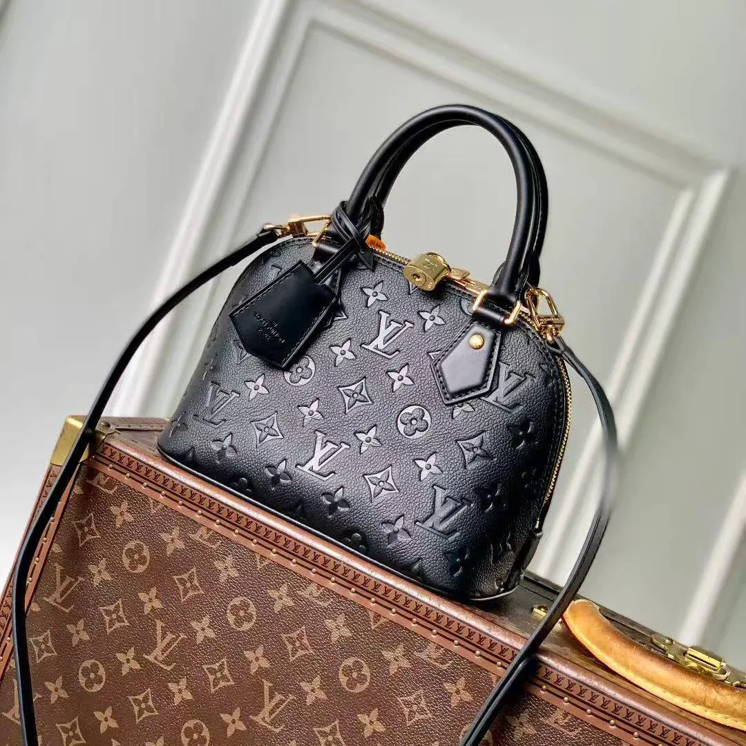 M26409 Alma BB Handbag Monogram Empreinte Leather