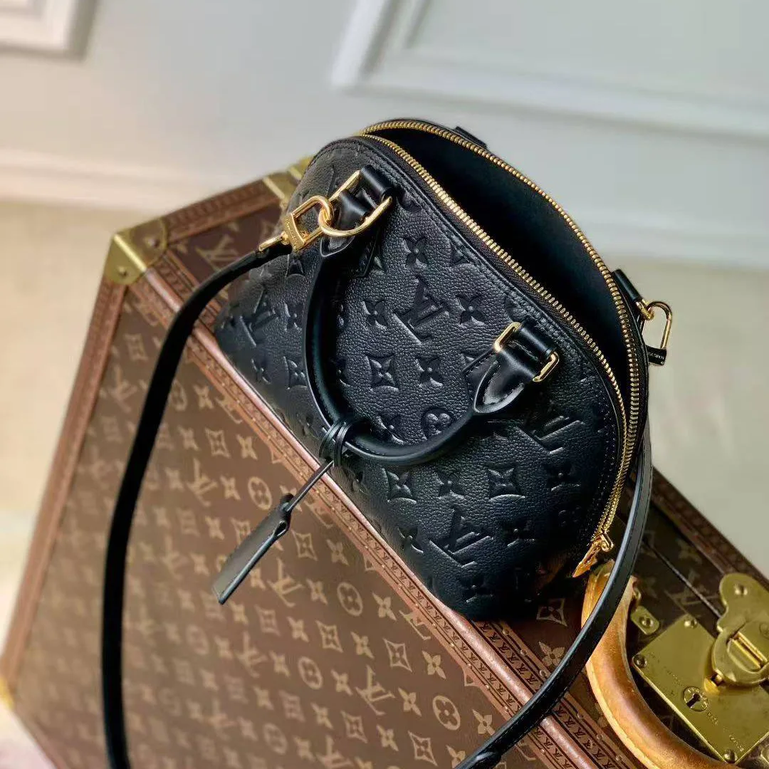 M26409 Alma BB Handbag Monogram Empreinte Leather