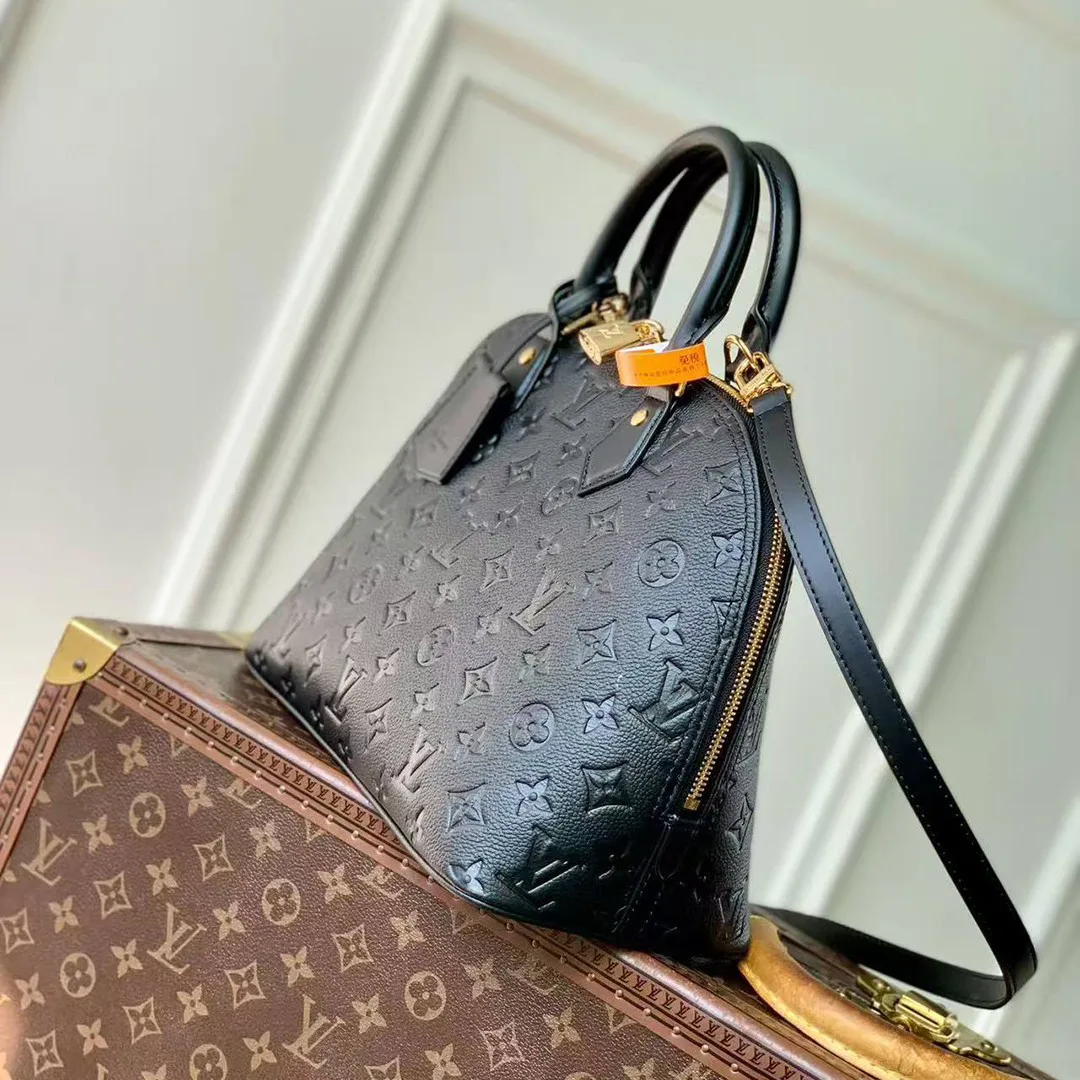 M26489 Alma PM Handbag Monogram Empreinte Leather