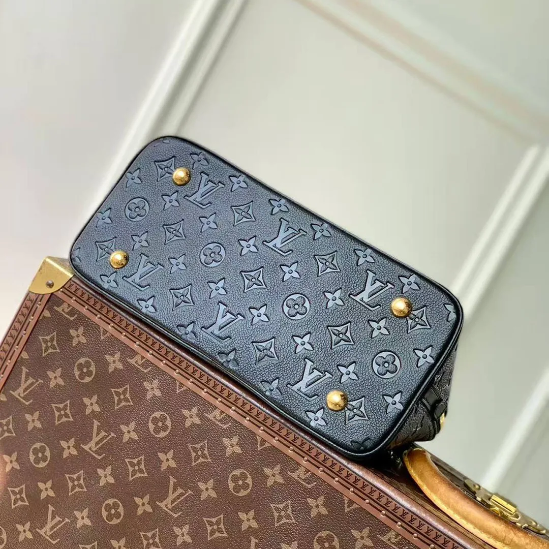 M26489 Alma PM Handbag Monogram Empreinte Leather