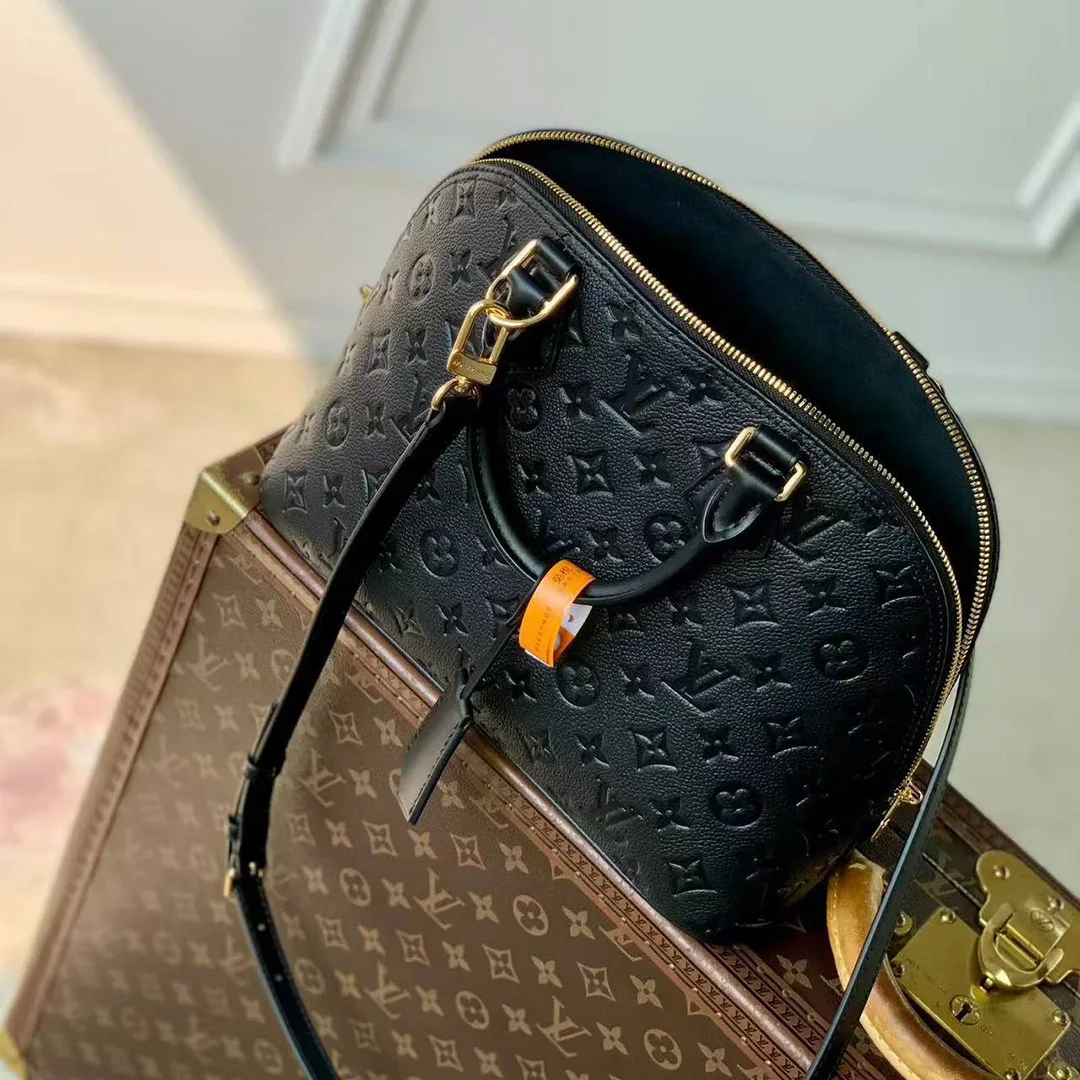 M26489 Alma PM Handbag Monogram Empreinte Leather