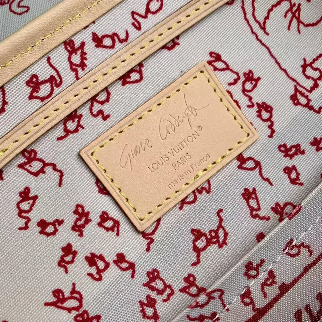 M15135 Montsouris PM Monogram Meowgram Coated Canvas Backpack