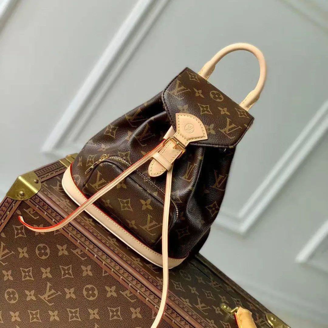 M11199 Montsouris Mini Monogram Coated Canvas Backpack