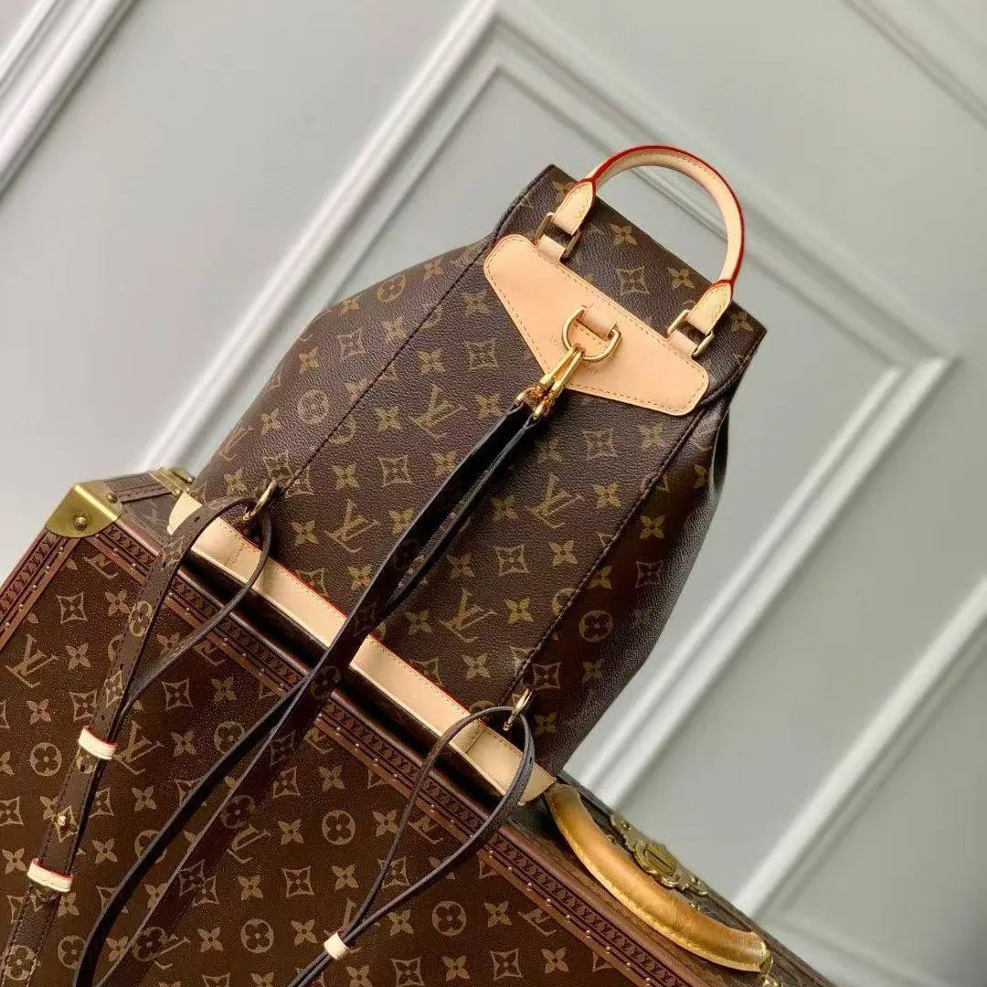 M11198 Montsouris PM Monogram Coated Canvas Backpack
