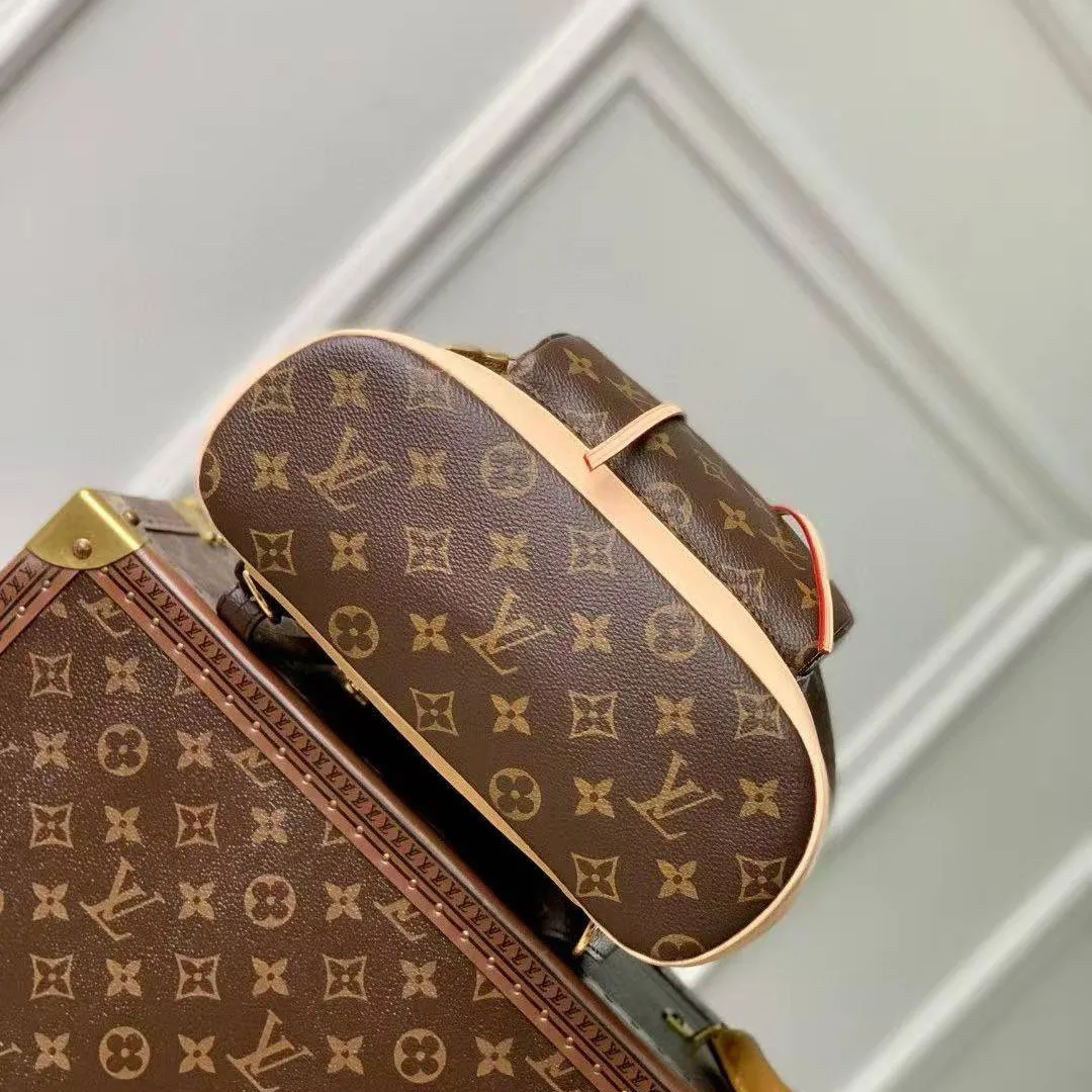 M11198 Montsouris PM Monogram Coated Canvas Backpack