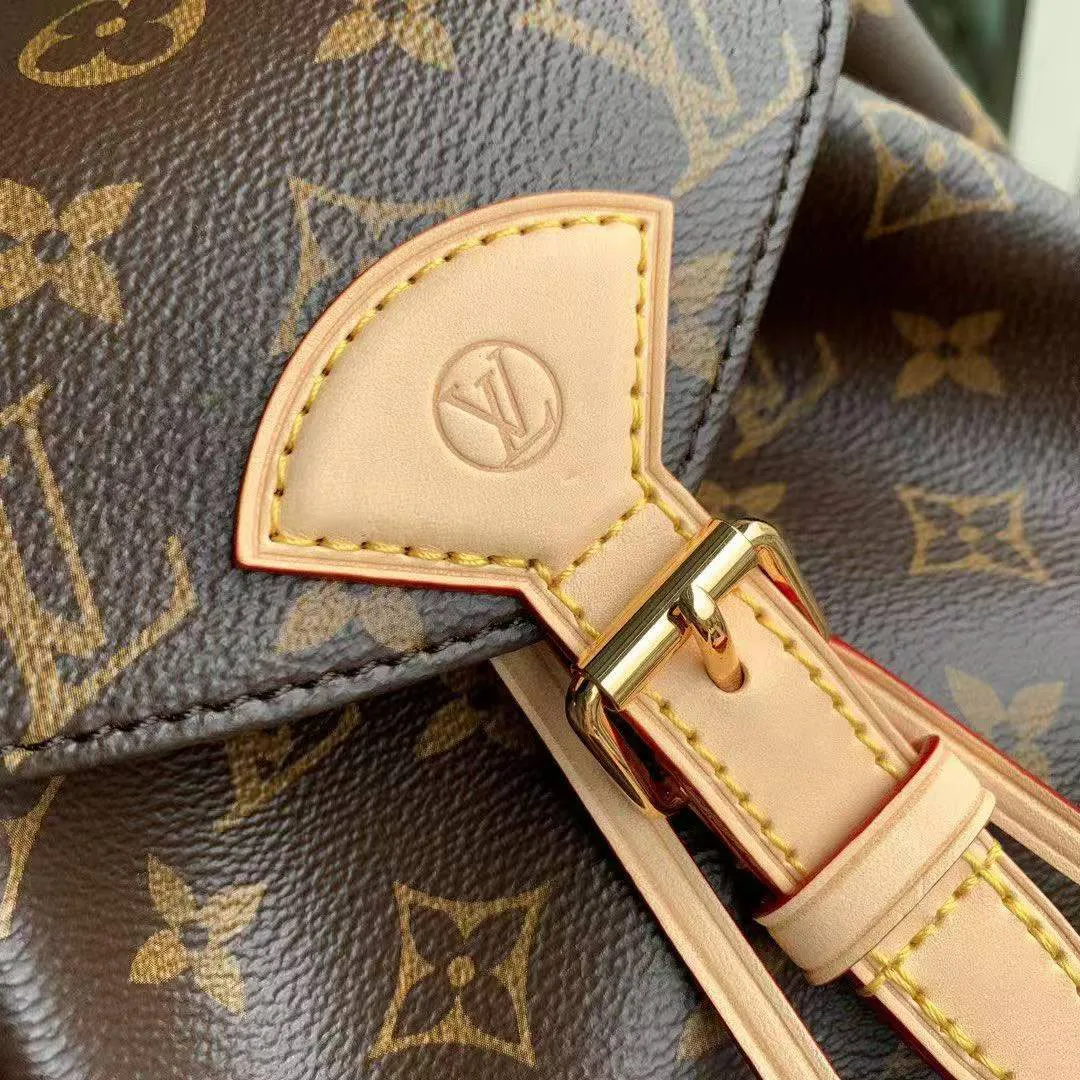 M11198 Montsouris PM Monogram Coated Canvas Backpack