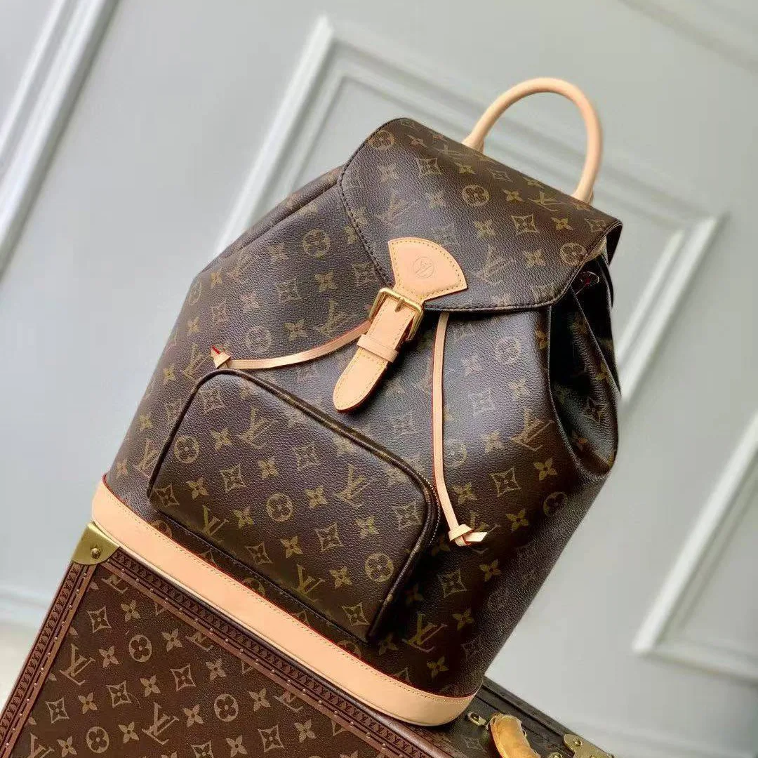 M11197 Montsouris MM Monogram Coated Canvas Backpack