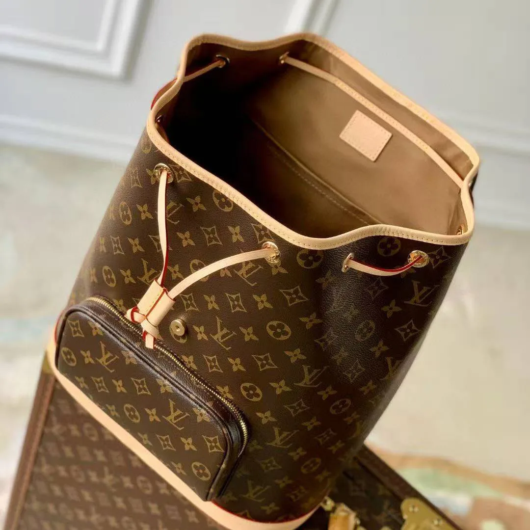 M11197 Montsouris MM Monogram Coated Canvas Backpack