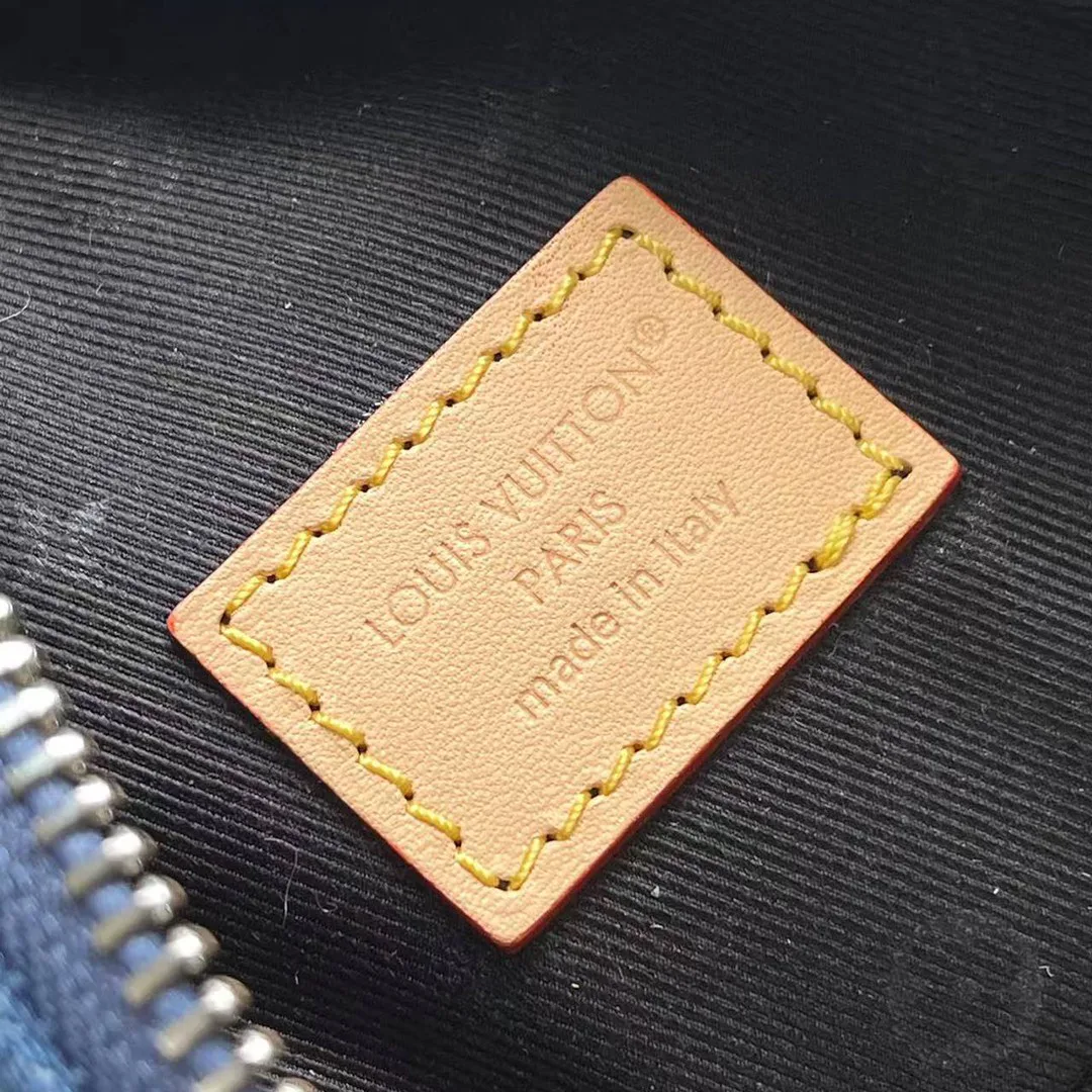 M26786 Vivienne Backpack Merino Shearling and Monogram Denim