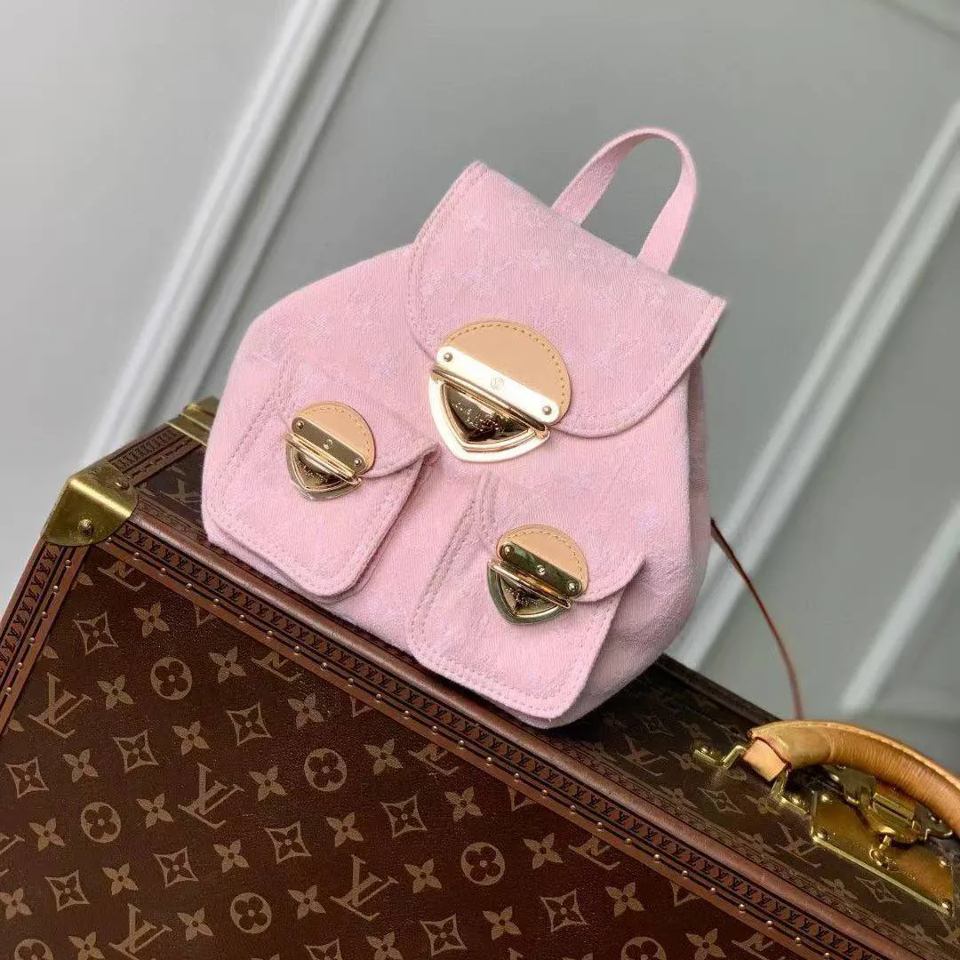 M13031 Venice Monogram Denim Backpack