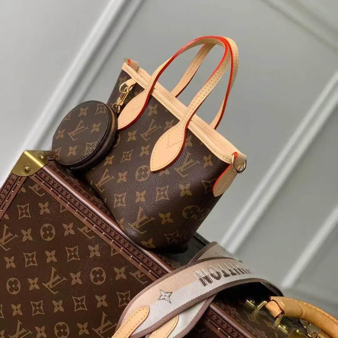 M46705 Neverfull BB Monogram Coated Canvas Handbag