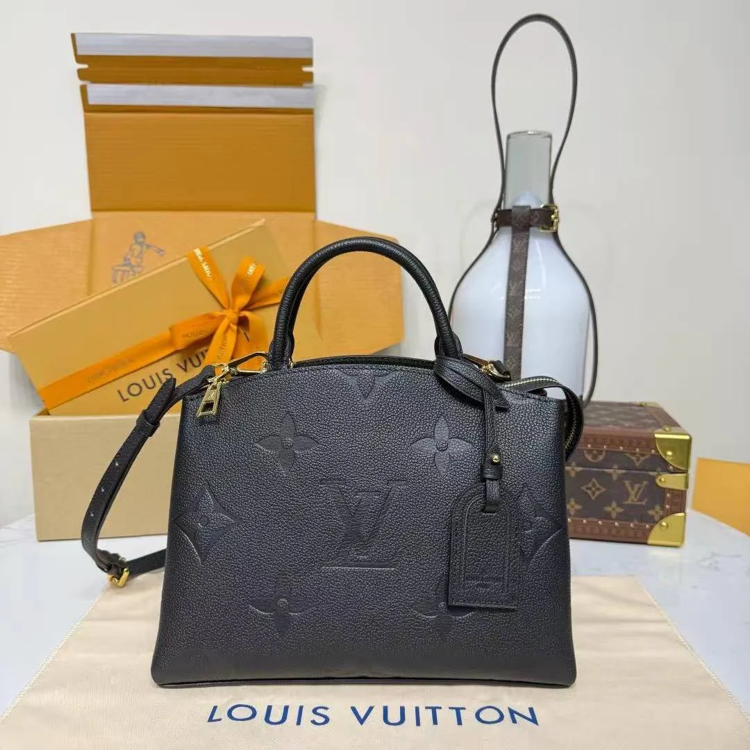 M58916 Petit Palais Handbag Monogram Empreinte Leather