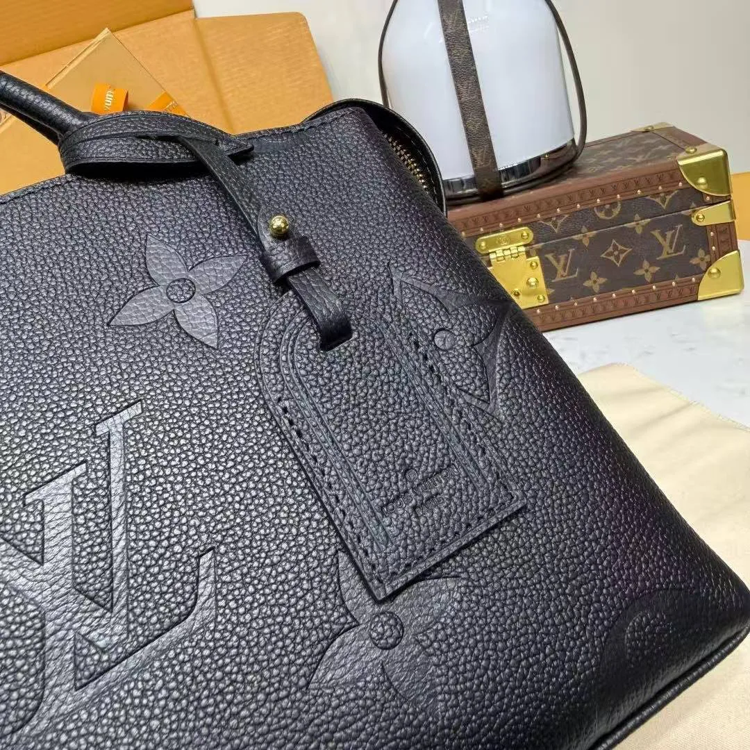 M58916 Petit Palais Handbag Monogram Empreinte Leather