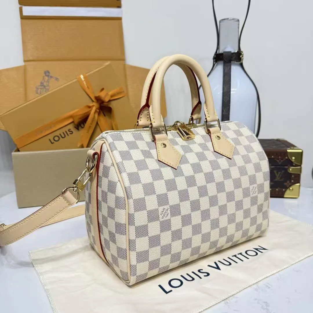 N40608 Speedy Bandoulière 25 Damier Azur Handbag