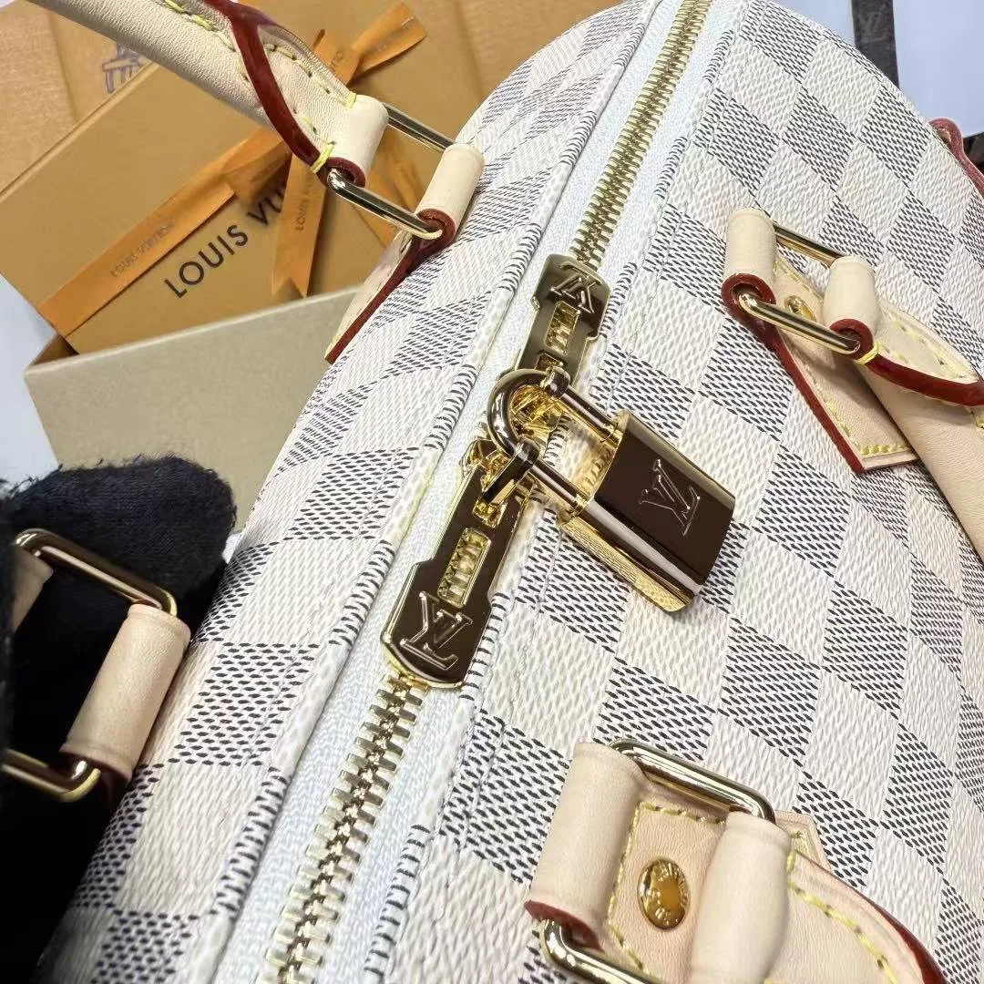 N40608 Speedy Bandoulière 25 Damier Azur Handbag