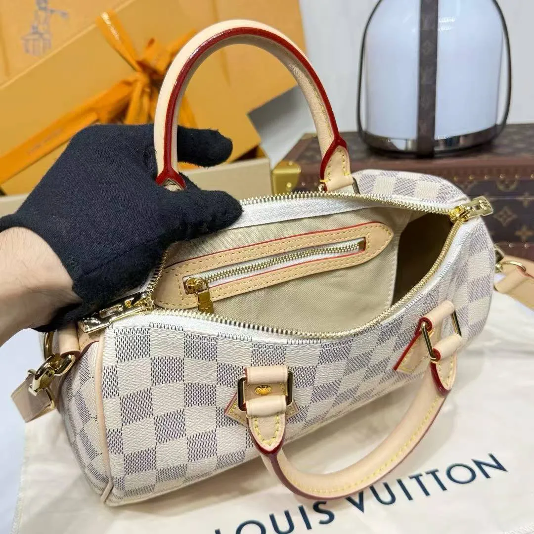 N40608 Speedy Bandoulière 25 Damier Azur Handbag