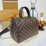 N40575 Speedy Bandoulière 25 Damier Ebene Handbag - N40608 1 N40575 Speedy Bandoulière 25 Damier Ebene Handbag