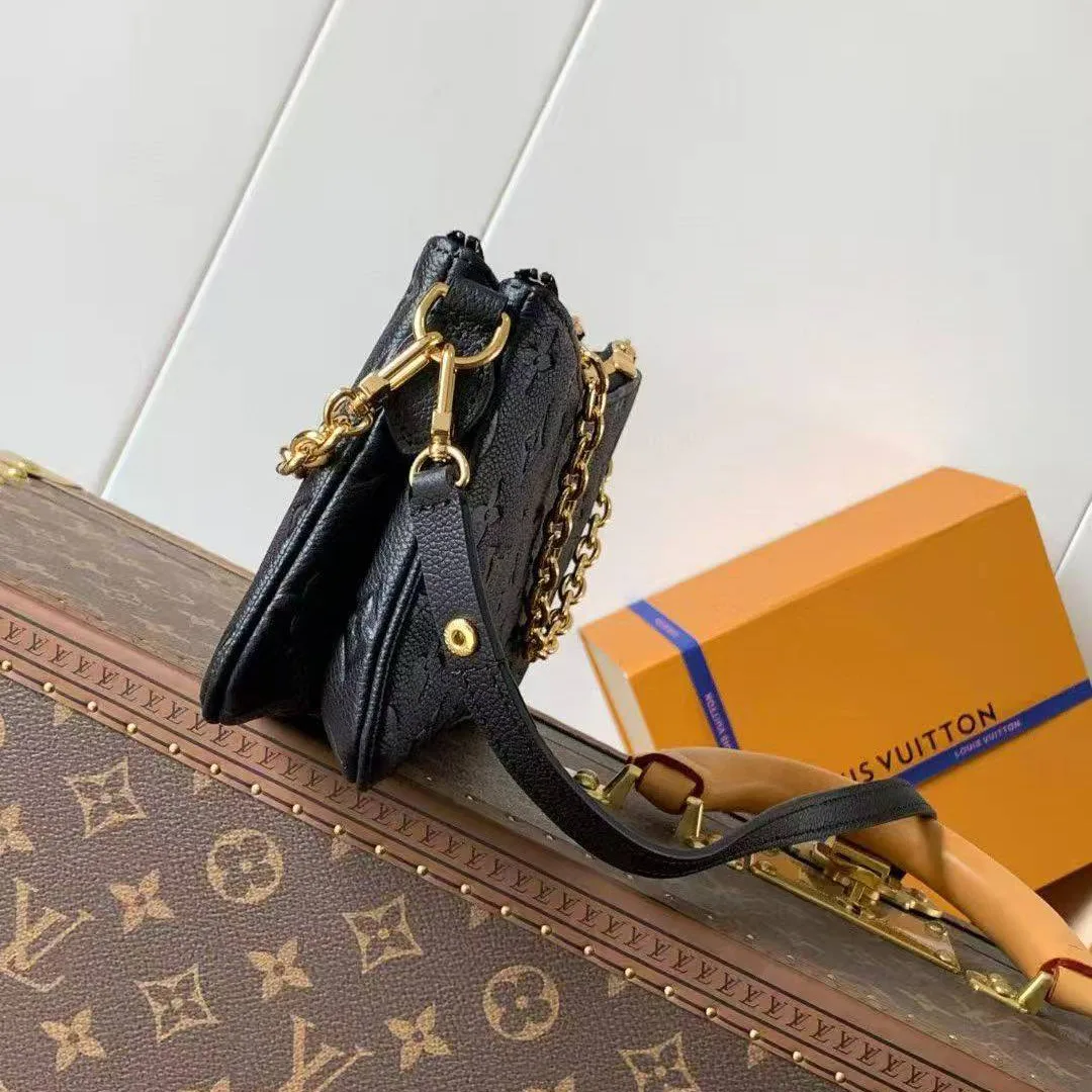M83301 Pochette Liv Bag Monogram Empreinte Leather Handbag