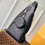 M30936 Duo Slingbag Monogram Eclipse Coated Canvas Men's Bag - M21890 2 M30936 Duo Slingbag Monogram Eclipse Coated Canvas Men's Bag