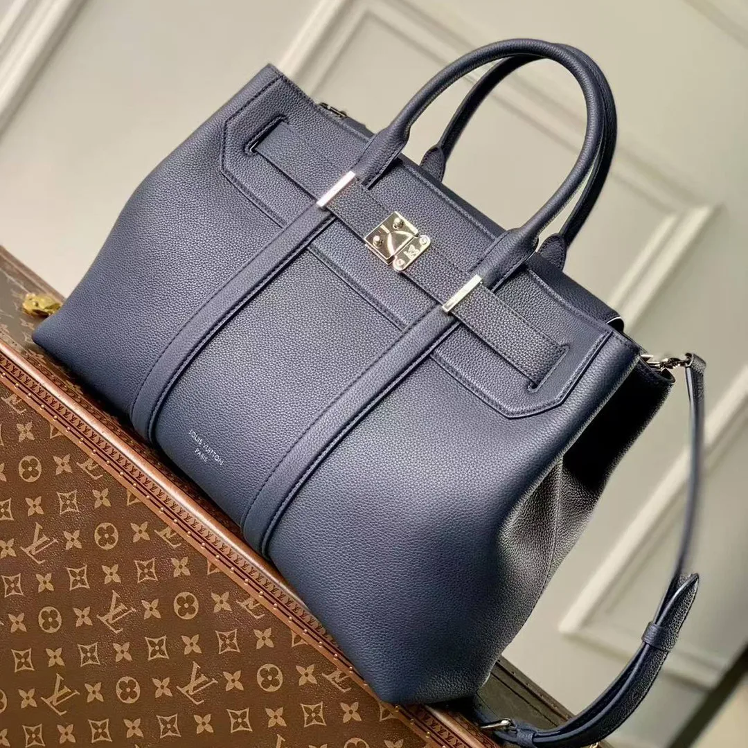 M11663 Georges Tote MM Men's Bag Cuir Millésime Calfskin Leather