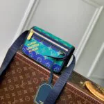 M15173 Bosphore Wearable Wallet Monogram Heritage Coated Canvas Men's Bag - M12599 2 M15173 Bosphore Wearable Wallet Monogram Heritage Coated Canvas Men's Bag