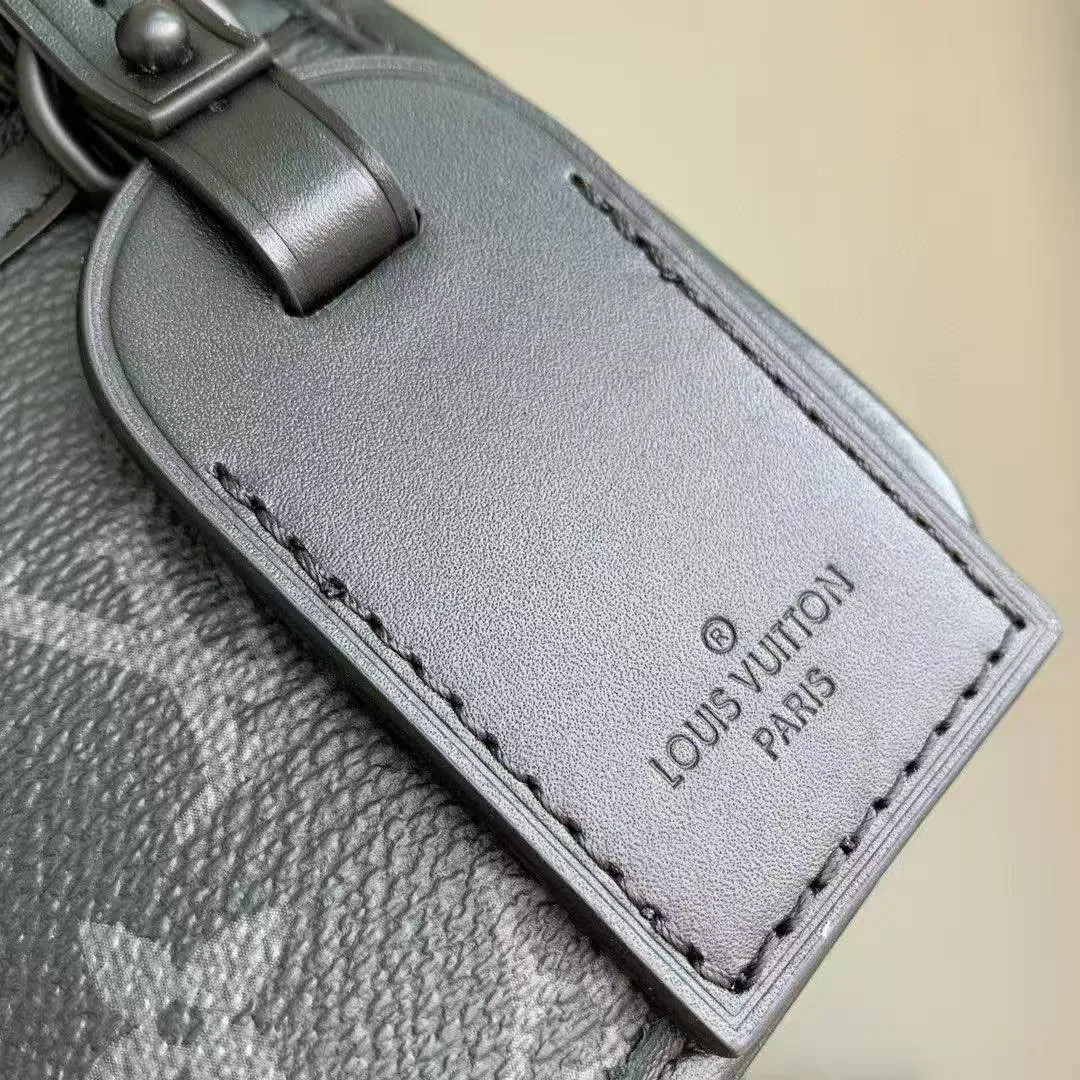 M12599 Bosphore Wearable Wallet Monogram Eclipse Coated Canvas Men's Bag