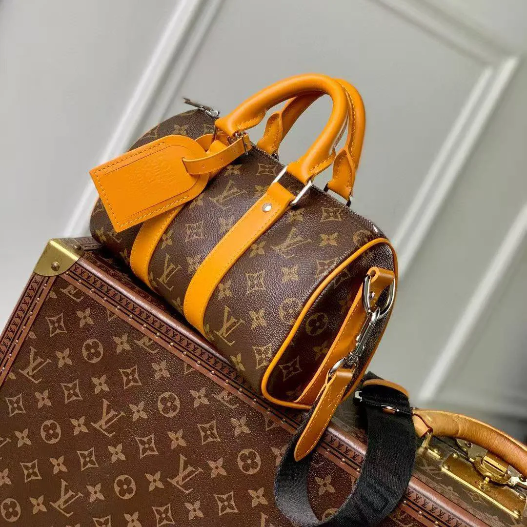 M12733 Keepall Bandoulière 25 Monogram Macassar Coated Canvas Men's Bag