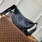M12510 Hamac Bag PM Monogram Shadow Embossed Cowhide Leather Men's Bag - M13988 2 M12510 Hamac Bag PM Monogram Shadow Embossed Cowhide Leather Men's Bag