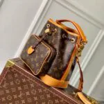M14017 Noé Cargo Monogram Coated Canvas Men's Bag - M13985 2 M14017 Noé Cargo Monogram Coated Canvas Men's Bag