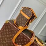 M14013 Danube Monogram Coated Canvas Men's Bag - M13985 1 M14013 Danube Monogram Coated Canvas Men's Bag