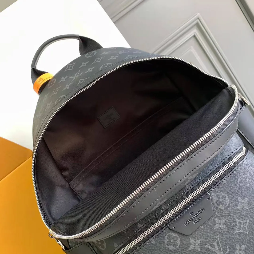 M22558 Discovery Backpack PM Monogram Eclipse Coated Canvas Men's Bag
