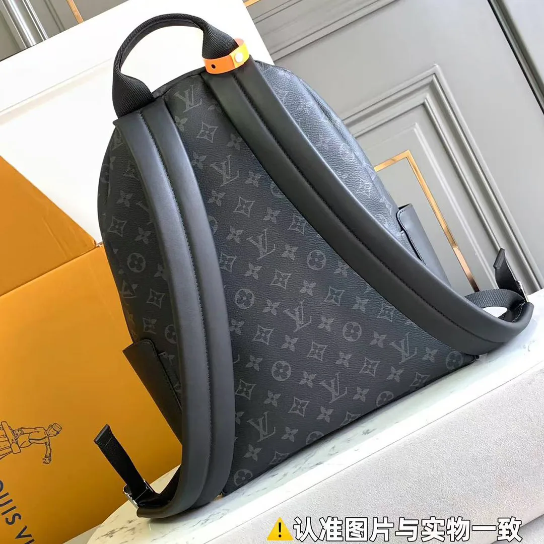 M22558 Discovery Backpack PM Monogram Eclipse Coated Canvas Men's Bag