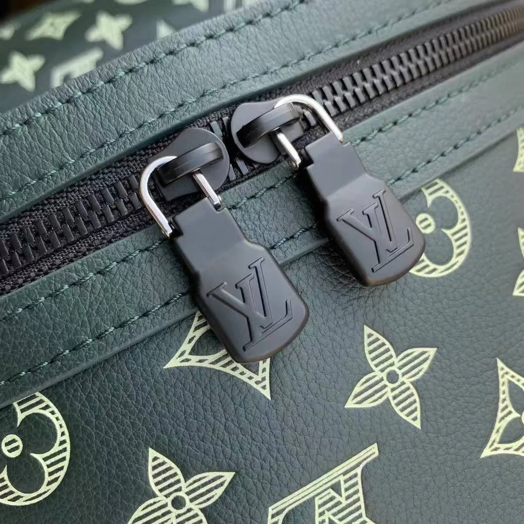 M27230 Discovery Backpack PM Monogram Shadow Embossed Calfskin Men's Bag
